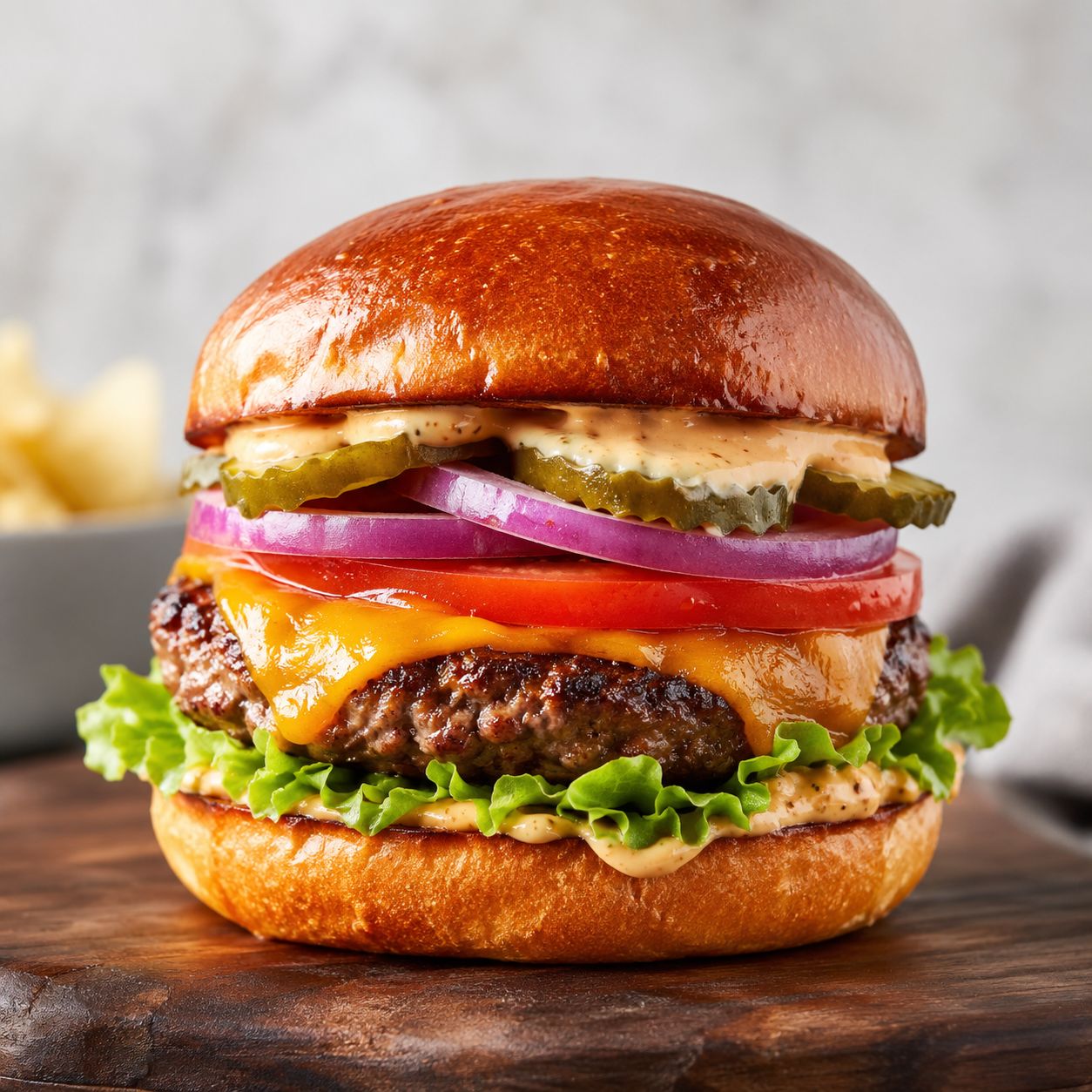 Burger gourmet